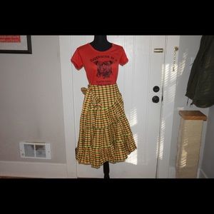 Vintage 90s Norma kamali wrap skirt
